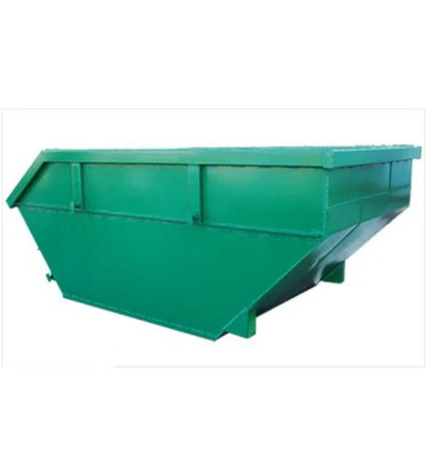 Metal Container for Collection and Temporary Storage of Solid Waste