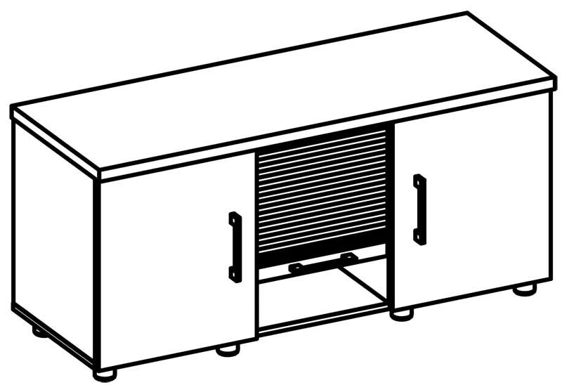 خزانة معدات المكتب 9624 سلسلة "بروكلين