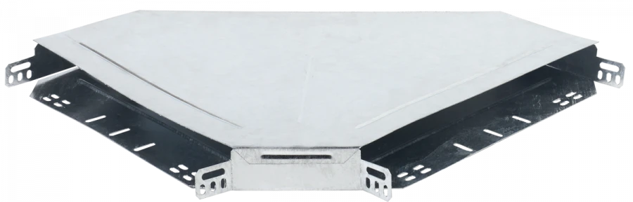 90-Degree Cable Tray Bend 80x600, Model CLP2P-080-600-M-HDZ