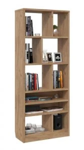 Custom Wooden Office Shelving Units for Public Spaces