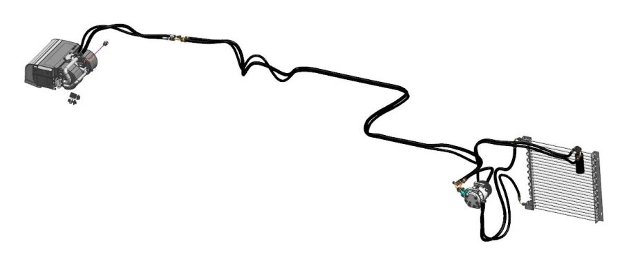 مكيف هواء "أغسطس 23BS-S300.06" لحصادات الحبوب