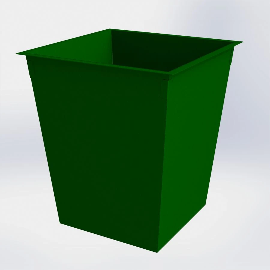 Waste Container 0.75 m³ Without Lid