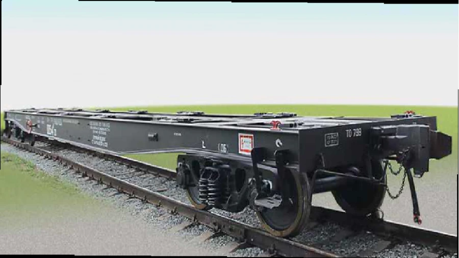 Heavy-Duty Container Transport Platform for Large Containers | Model 13-2116