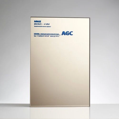 Eco-Friendly MNGE Bronze Mirror 6mm Thickness