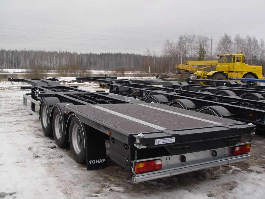 Container Trailer Tonar 97462 for ISO 668:2013 Transport