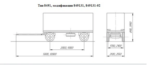 مقطورة نقل المعدات الخاصة 849131-02