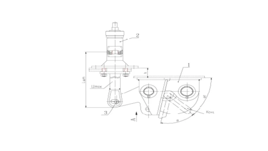 Anchor Chain Terminal Device Type I OСТ5.2272-87