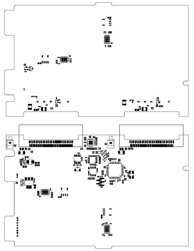 Rear Integration Board for 2 SFF Disks YADR.469555.028