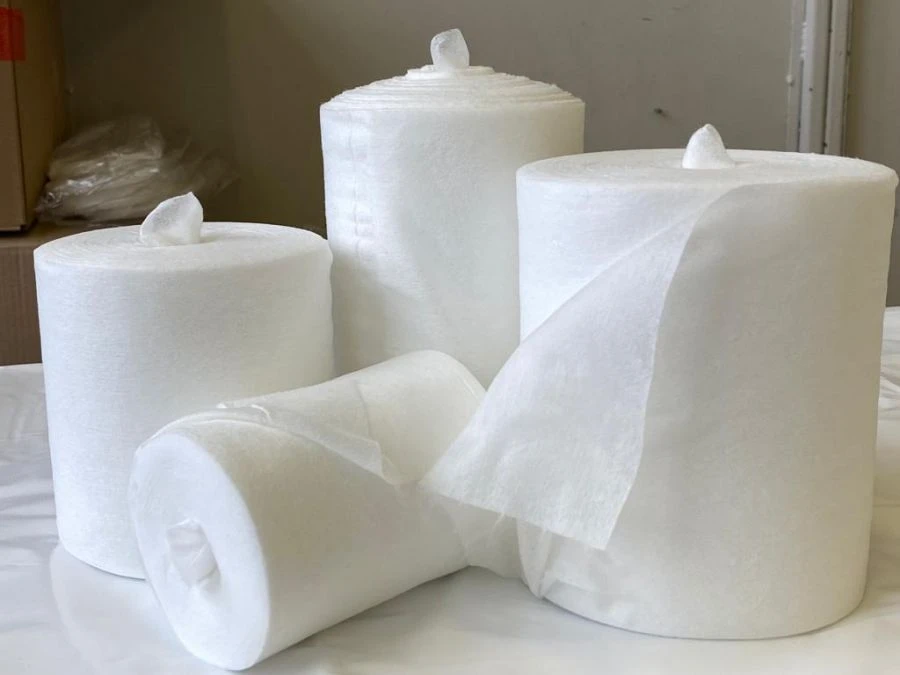 مناديل تنظيف غير منسوجة للاستخدام مرة واحدة