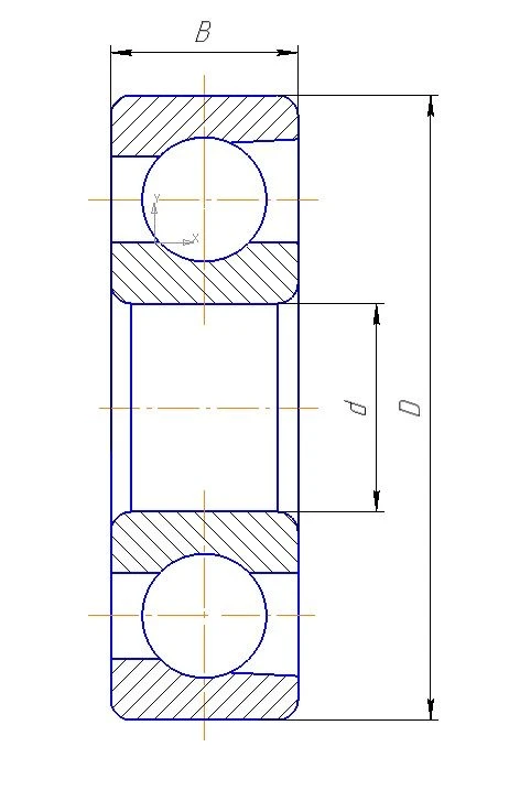 Rolling Bearing 6-7710815-ETU 100/3