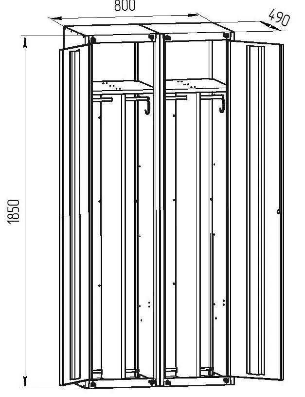 Cupboard ShR-221 (800)