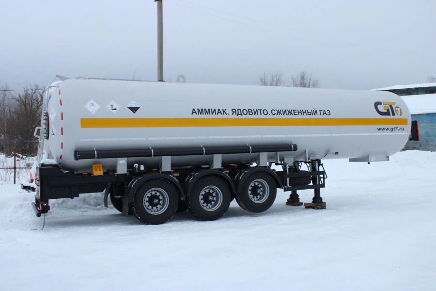 Transport Semi-Trailer Tank PPCТА1, Model PPCТ3, Modification 96831-0000010 (Without Pump)