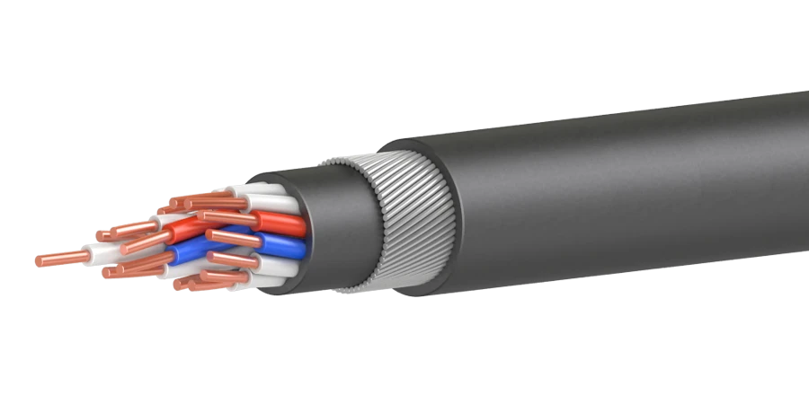 Control Cable with Copper Conductors, Non-Halogen Insulation, Model КПКПнг(А)-HF