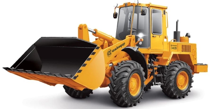 AMKODOR 342V Single-Bucket Front Loader Heavy-Duty Machinery