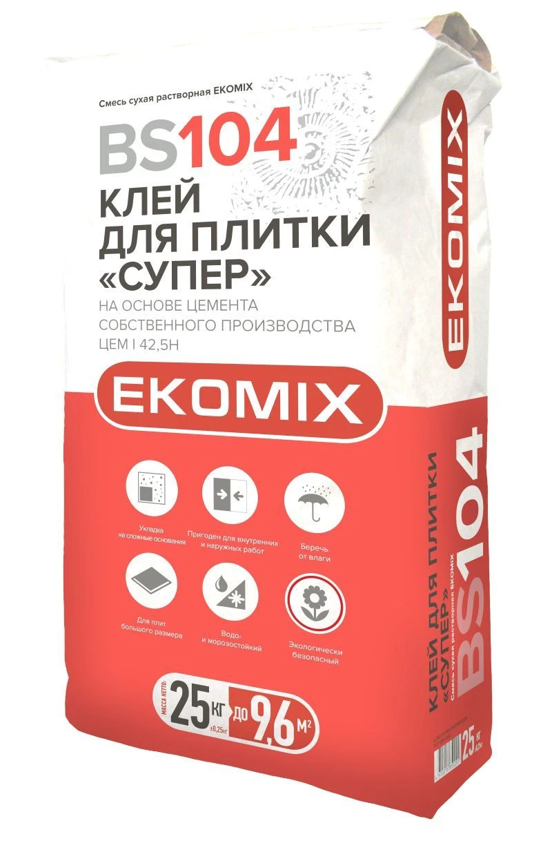 مزيج لاصق جاف لتركيب البلاط سوبر BS 104