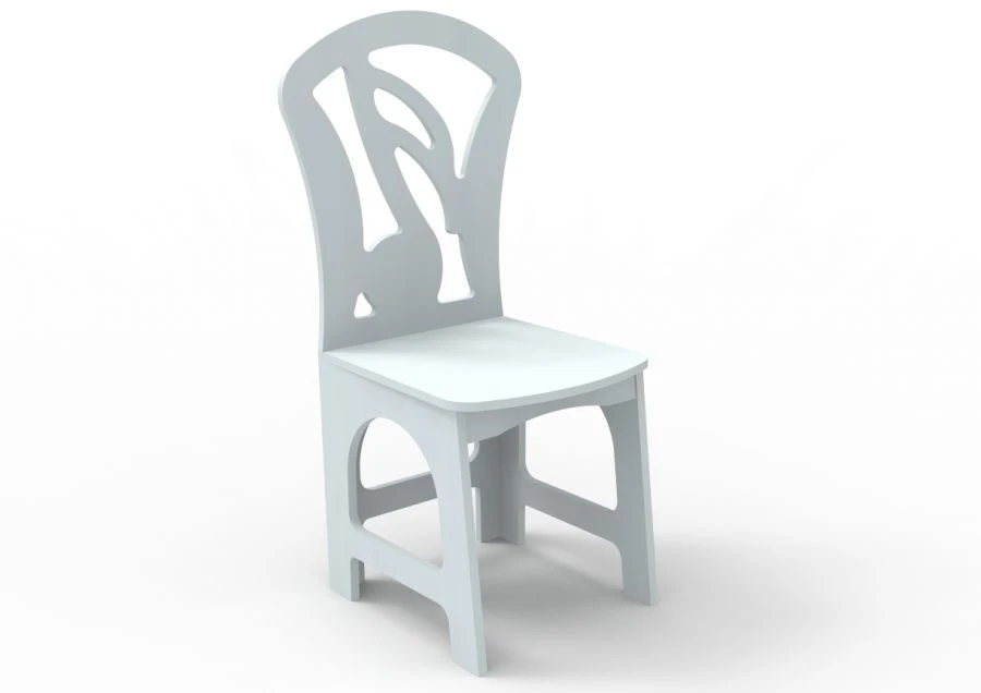 Note Chair for Preschool Play - H=300 (Paint) Model StD93