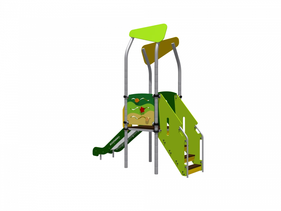 Children's Play Complex for Thematic Games and Physical Development Romana 101.46.02