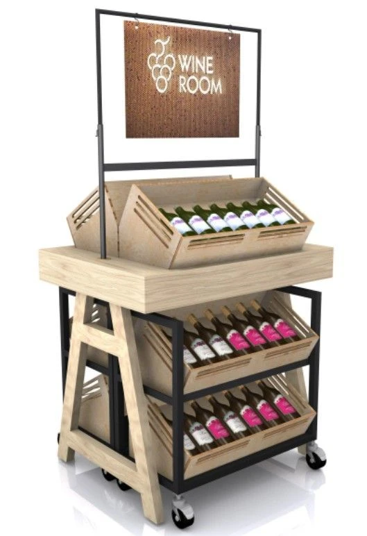 رف زوايا للكحول موديرا 900x600x1200