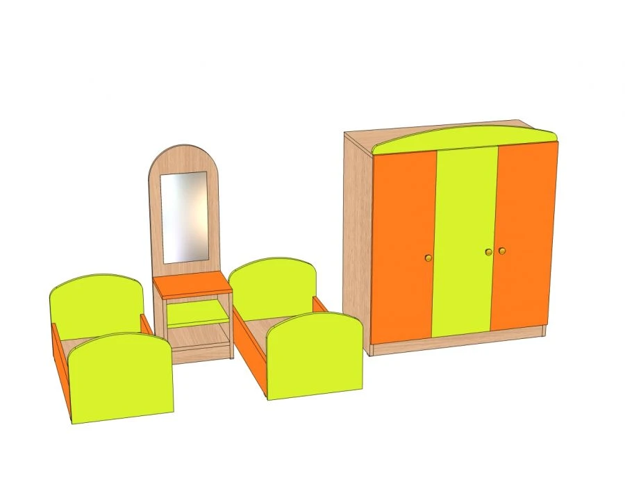 Children's Play Corner "Living Room" Model IU-JK