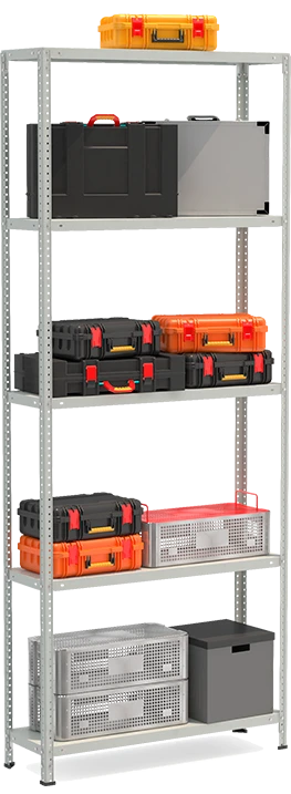 Reinforced Metal Shelving Rack STF Model 1035-2.5