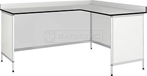 طاولة العمل الزاوية بإطار ألمنيوم نصف دائري - SMU-PKN