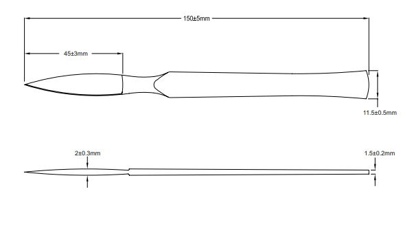 Surgical Scalpel 08.0014.03