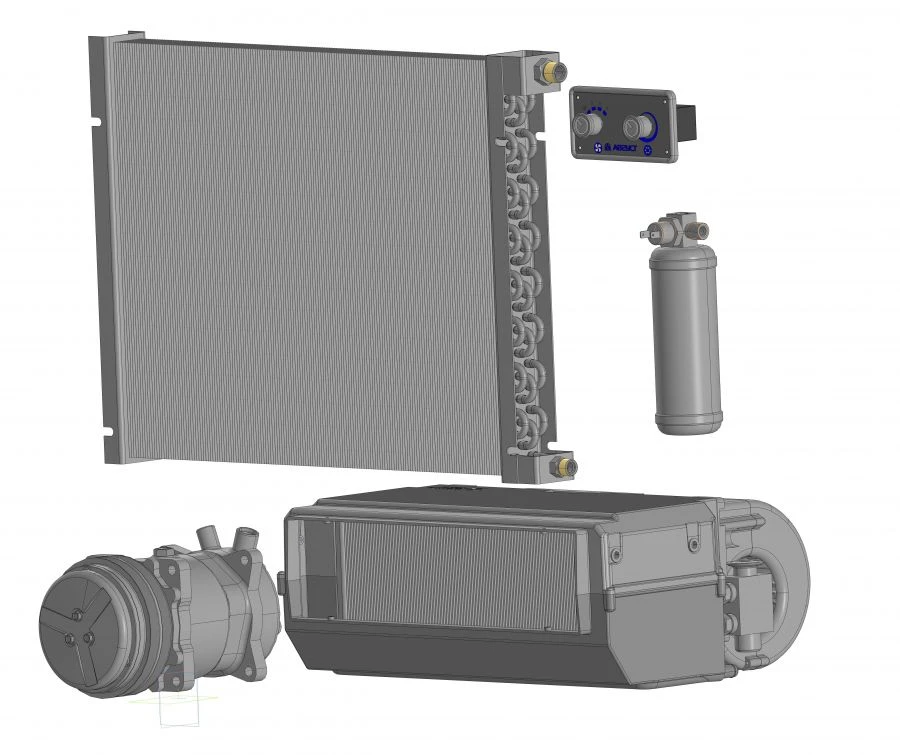 مكيف هواء للمركبة أغسطس 23BS-90TGA