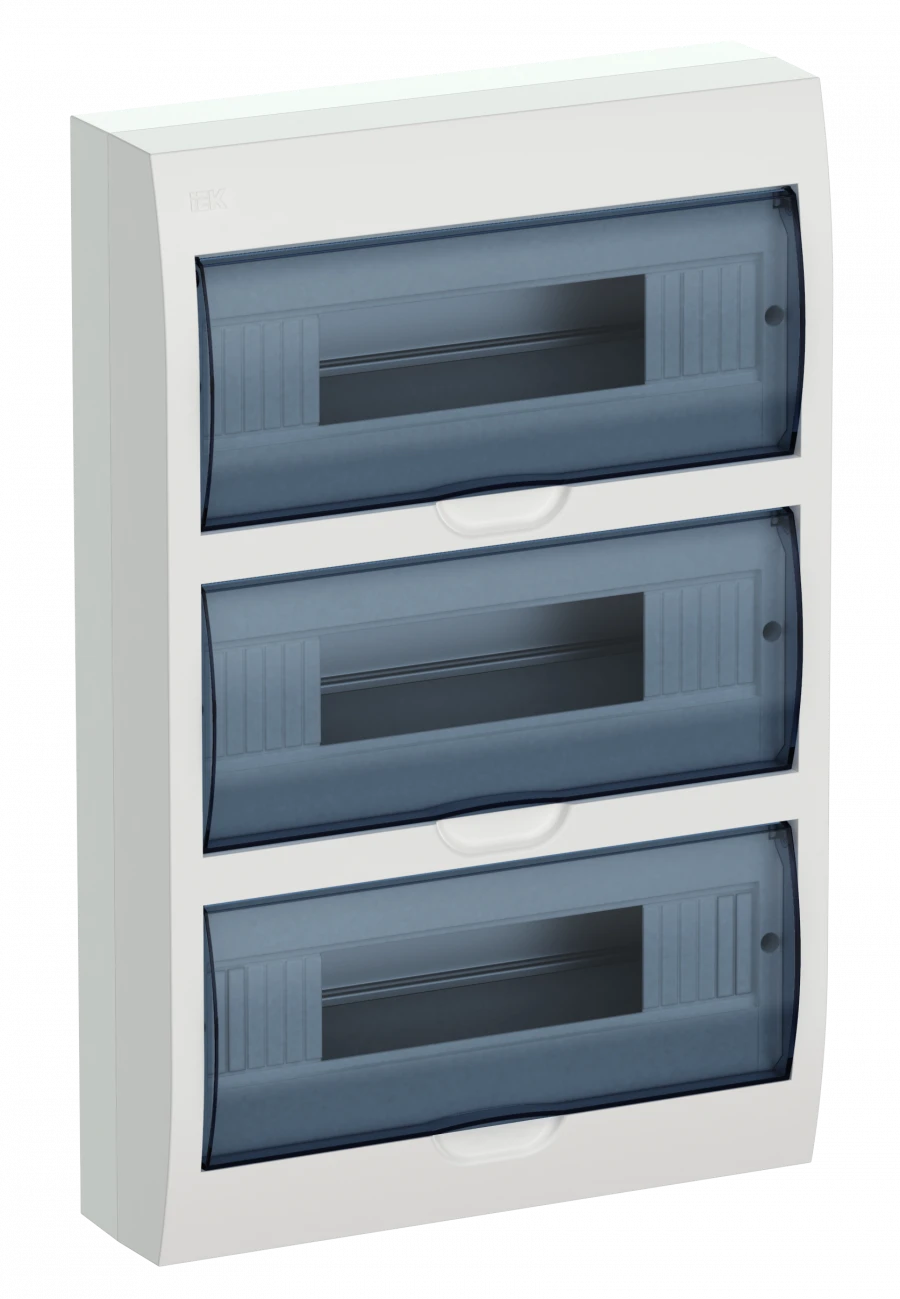 Plastic Enclosure for Modular Devices MKP12-N-36-40-05 KREPTA IP41 White IEK