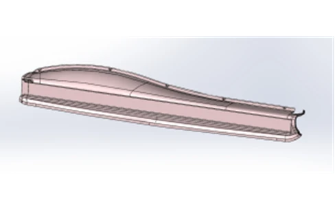 لوحة تجميل النافذة الأمامية (بدون قطع للعارضة) 5299-5206020-21