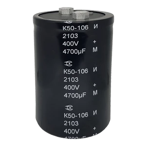 Aluminum Electrolytic Capacitors K50-106 EVAЯ.673541.063ТУ