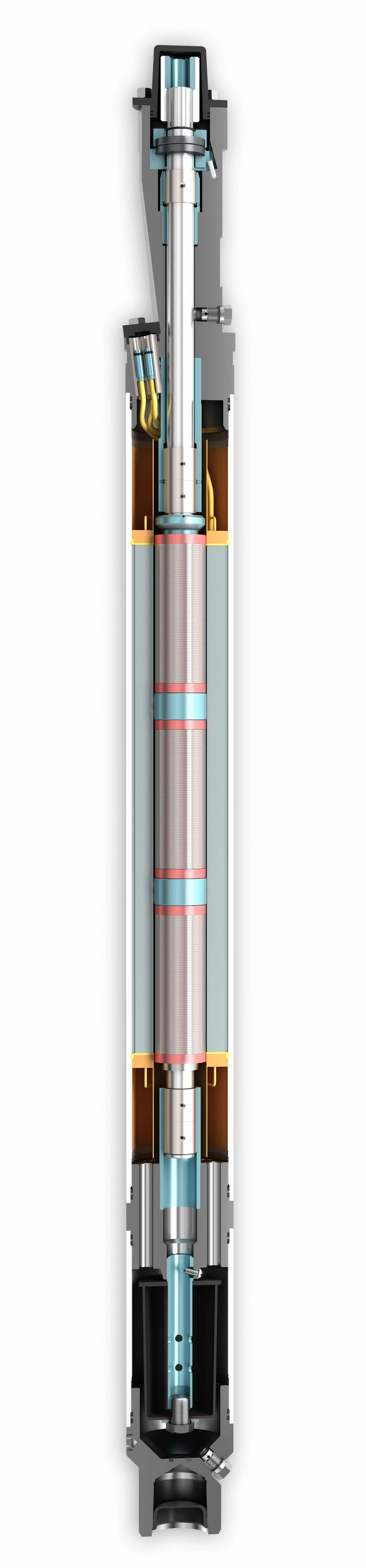 Asynchronous Submersible Electric Motors ED Series M with Telemetry Block
