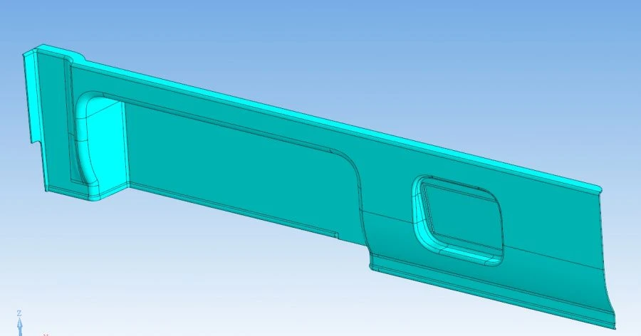 Motor Compartment Step Cladding Assembly - 6282-401-5102061-27