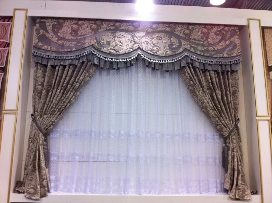 Acoustic Sound-Absorbing Curtain for Interior Decoration