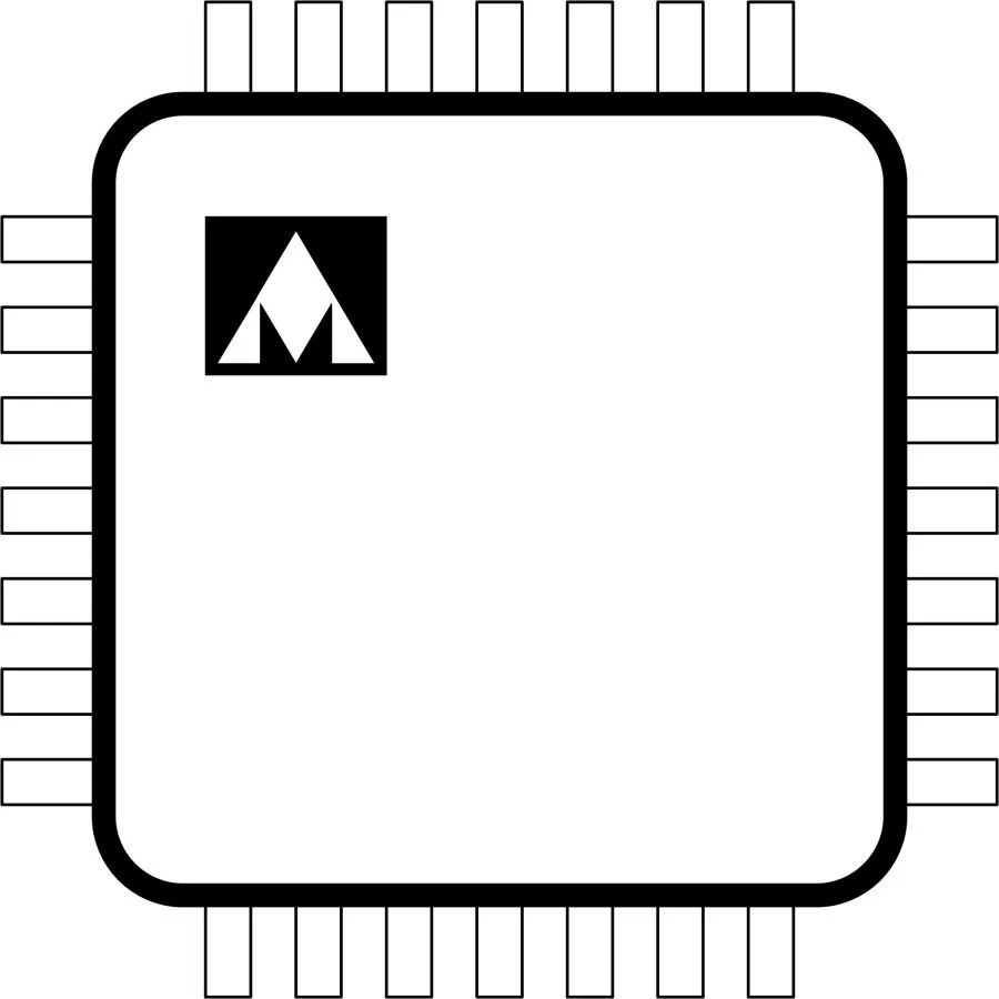 Flash EPROM Chip K1636PP52FI - 1 Mbit Memory