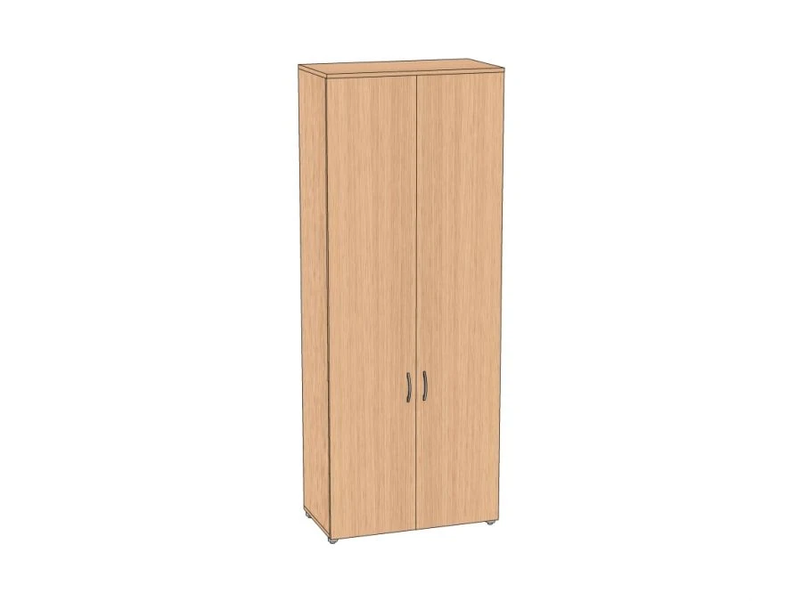Wide Two-Door Document Cabinet 700x383x1830 mm ASHD-70