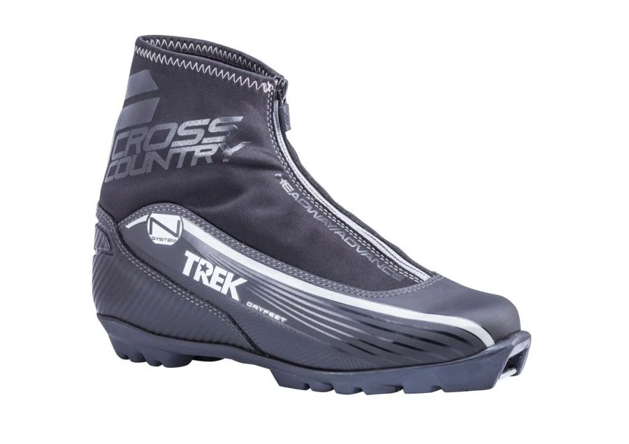 Trek CrossCountry4 Black Ski Boots NNN Attachment