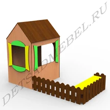 Theatre House Set with Fence - 6.17