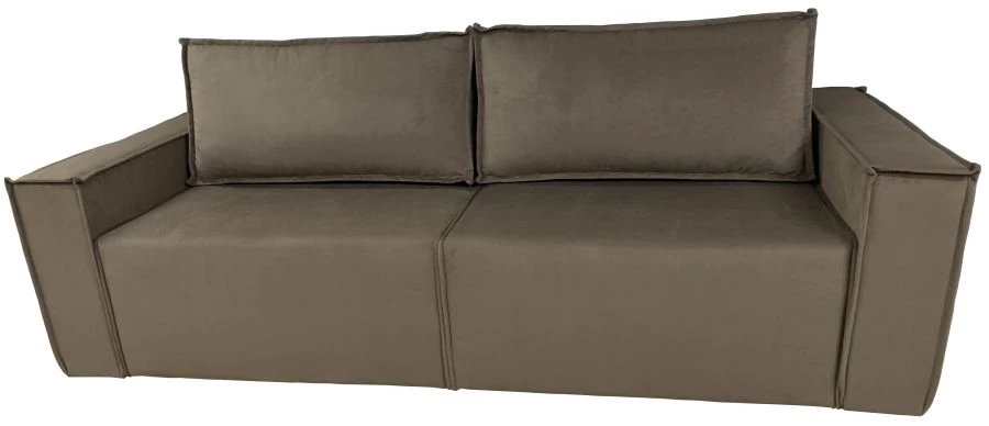 Lari Eurobook Sofa - Straight Design with Storage