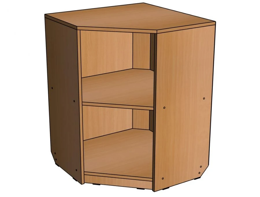 رف زاوي "DU-St3" من مجموعة "الزاوية التعليمية" / SJ52