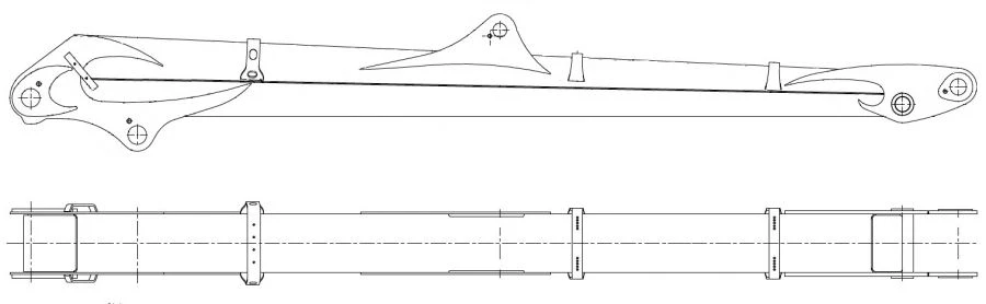 YHMLL1 Manipulator Arm Extension Boom for Handling Equipment