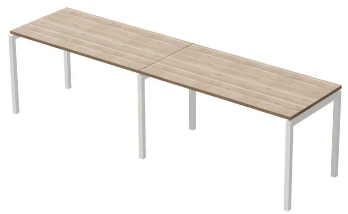 Magna Bench System with P-Shaped Support, Art. MSB 59