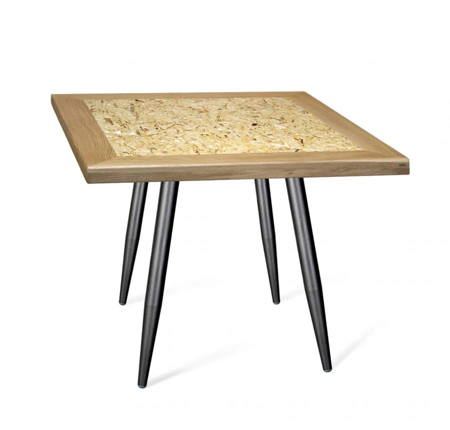 Solid Oak Table with OSB Base - Sheffilton SHT-TU14/70/70