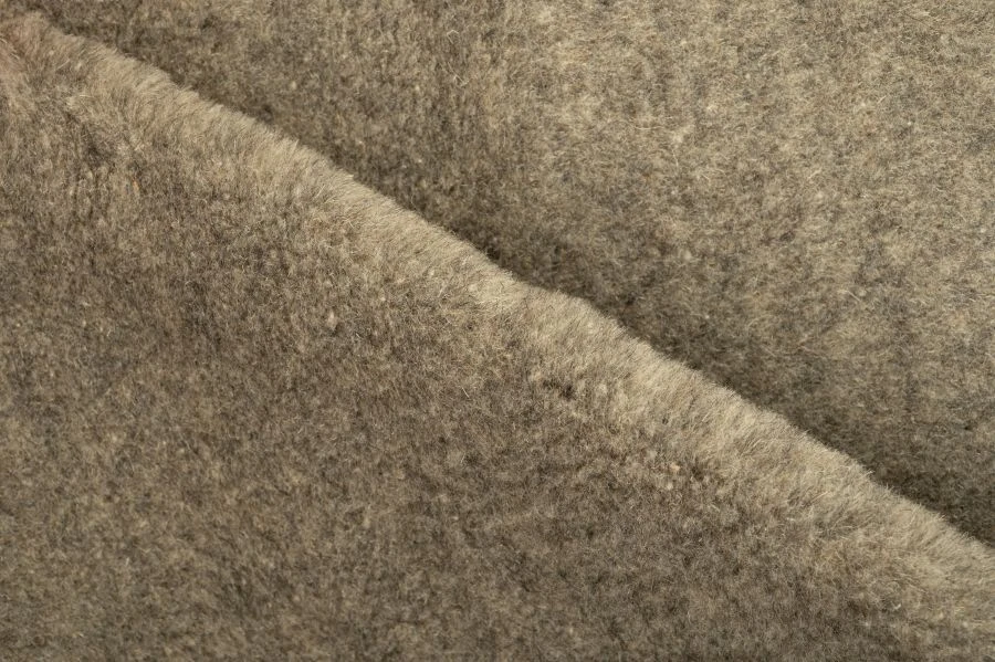 Artificial Knit Fur Fabric, 40% Wool Content