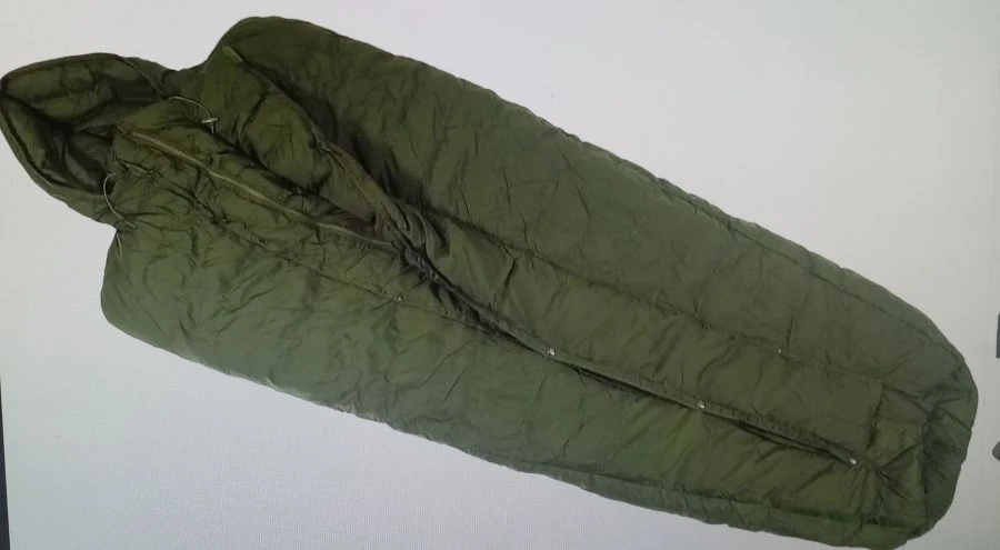Olive Green Sleeping Bag for Peacekeeping Missions