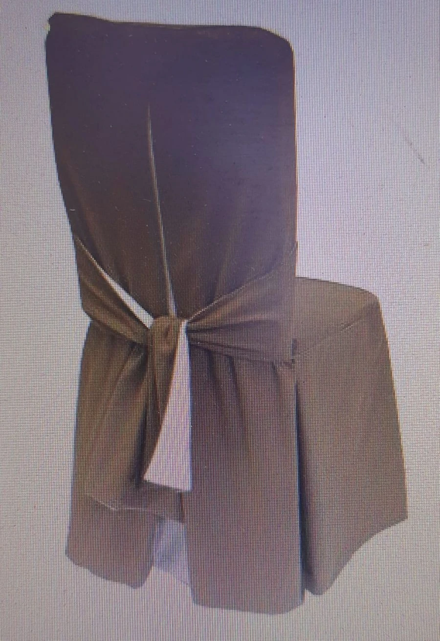 Chair Covers - Satin Fabric, Custom Fit