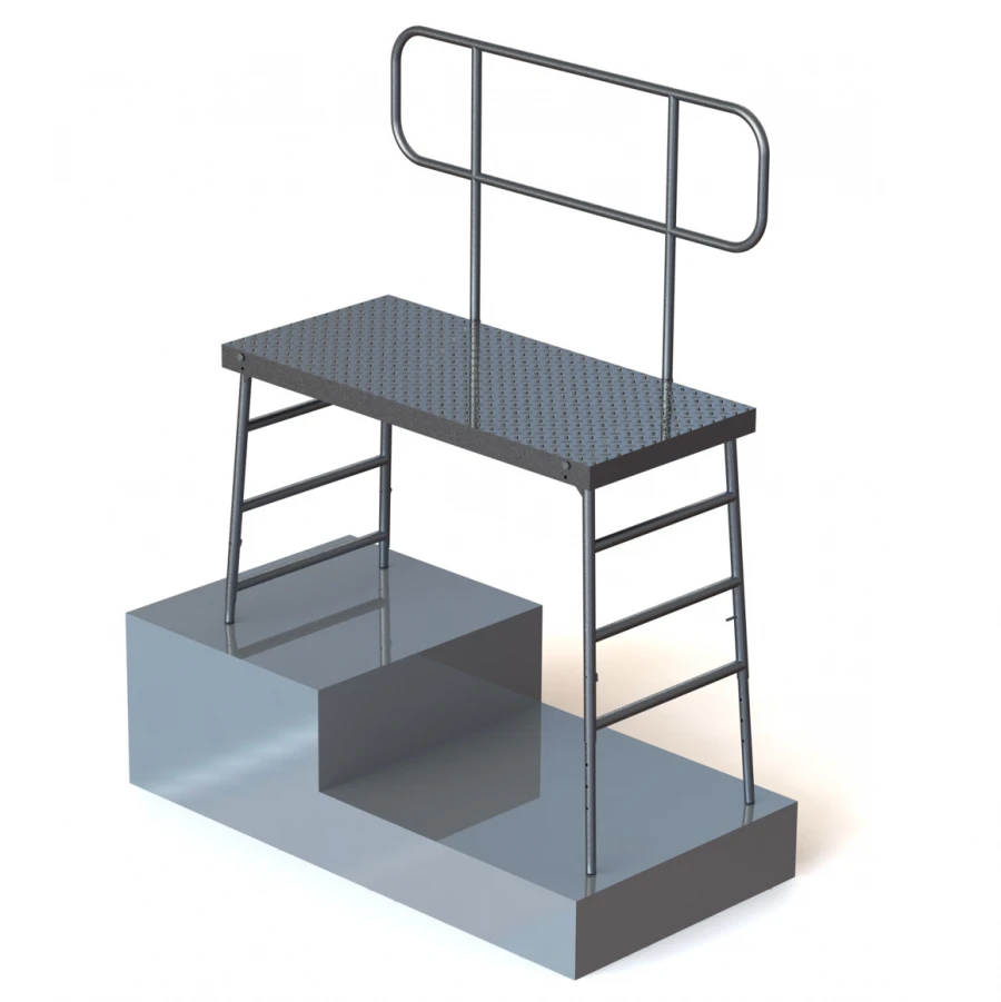 Telescopic Aluminum Mounting Platform PMT-1400-200