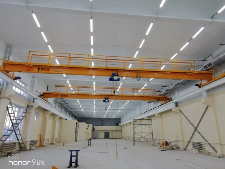 Electric Bridge Crane Single-Girder Up to 16 Tons