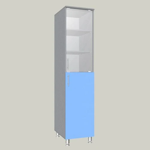 General-purpose cupboard with glass door model MSHS-8