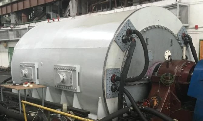 مولد توربيني نوع TVF-130-2 مع تبريد بالهيدروجين بقدرة 130 ميجاوات