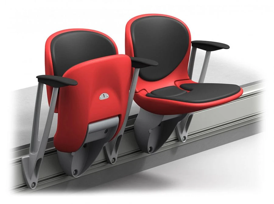 كرسي قابل للطي نصف ناعم "إيتالون-م" مع مسند ذراع